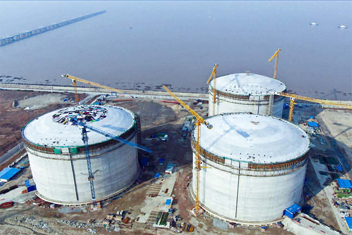 南通液化天然气储罐项目